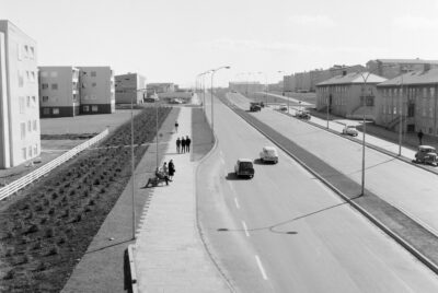 Lagningu Miklubrautar lauk í ágúst 1949