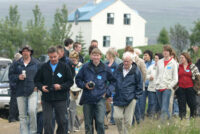 Útilegufatnaður hátíðarbúningur ættarmótanna