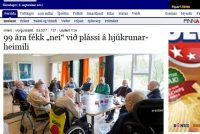 99 ára konu neitað um hjúkrunarheimilispláss