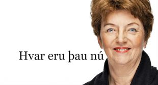 Sigrún Magnúsdóttir fyrrverandi ráðherra