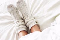 Stórar peysur, hlýir sokkar og leggings