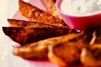 Kartöflubátar –  snarl í vorpartíið eða smáréttur með grillmatnum