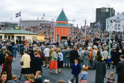 Þjóðhátíðardagurinn 17.júní árið 1955