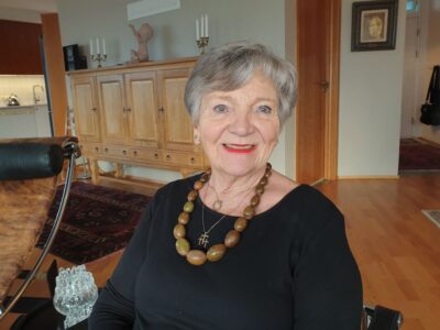 Var sterk og slóst við strákana