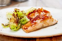 Ofnbakaður lax teryaki