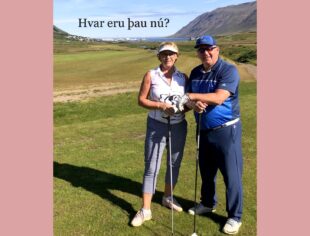Kristján L. Möller fyrrverandi þingmaður og ráðherra og Oddný Hervör