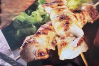 Kjúklingaspjót með satay sósu –