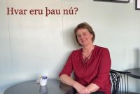 Herdís Hallvarðsdóttir bassaleikari og fyrrum Grýla