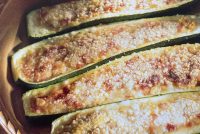 Kúrbítur með parmesanosti