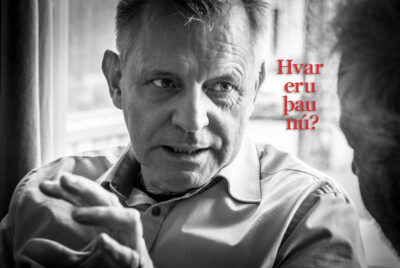 Hallur Hallsson sestur við skriftir á Akureyri
