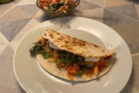 Dásamleg fylling í tortilla köku – holl og bragðgóð