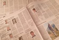 Að komast í blöðin