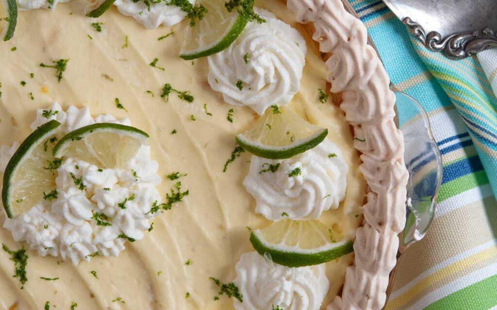  Límónu- og pistasíukaka