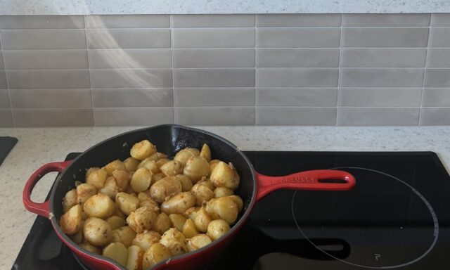 Alfredo kartöflur með parmesan